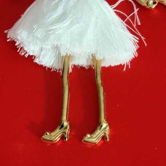 Fashion Jewelry Moveable Lady Purse Charm Keychain - Picture 4 of 8